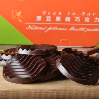 【尚唐坊】85%黑巧克力片(含椰糖)－禮盒30入