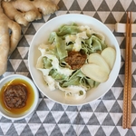【自然法則】紅麴雙薑蘆薈Q麵(三包)