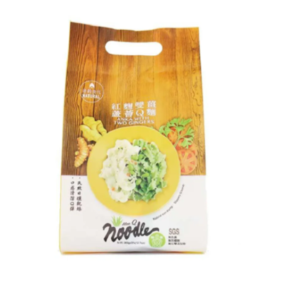 【自然法則】紅麴雙薑蘆薈Q麵(三包)