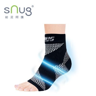 【sNug】 健康振頻護踝套 氣場平衡/穩定腳踝/ 保護支撐/ 漸進加壓/ 輕薄透氣封面圖檔