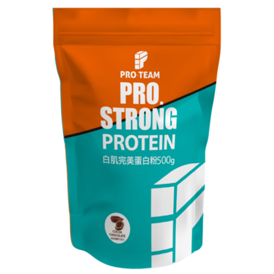 【P.TEAM】PRO. STRONG 白肌完美蛋白粉-絲滑濃郁巧克力 500g