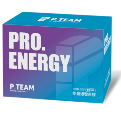 【P.TEAM】PRO. ENERGY-能量爆發果膠-香甜葡萄（15包／盒）