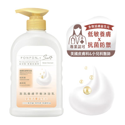 【全瑩生技】Tibi澎澎沐浴乳 600g/瓶