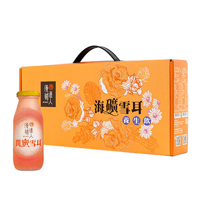 【優補達人】海礦閨蜜雪耳飲 6瓶*195ml/盒 (兩盒入)