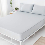 【ELVIS愛菲斯】3M床包式保潔墊枕套三件組-雙人加大