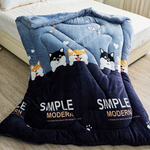 【ELVIS愛菲斯】美芙絨石墨烯暖暖被-家有總柴