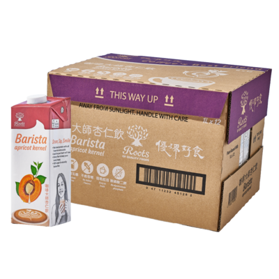 【優源好食】咖啡大師杏仁飲 1L (低糖) - 12瓶/箱