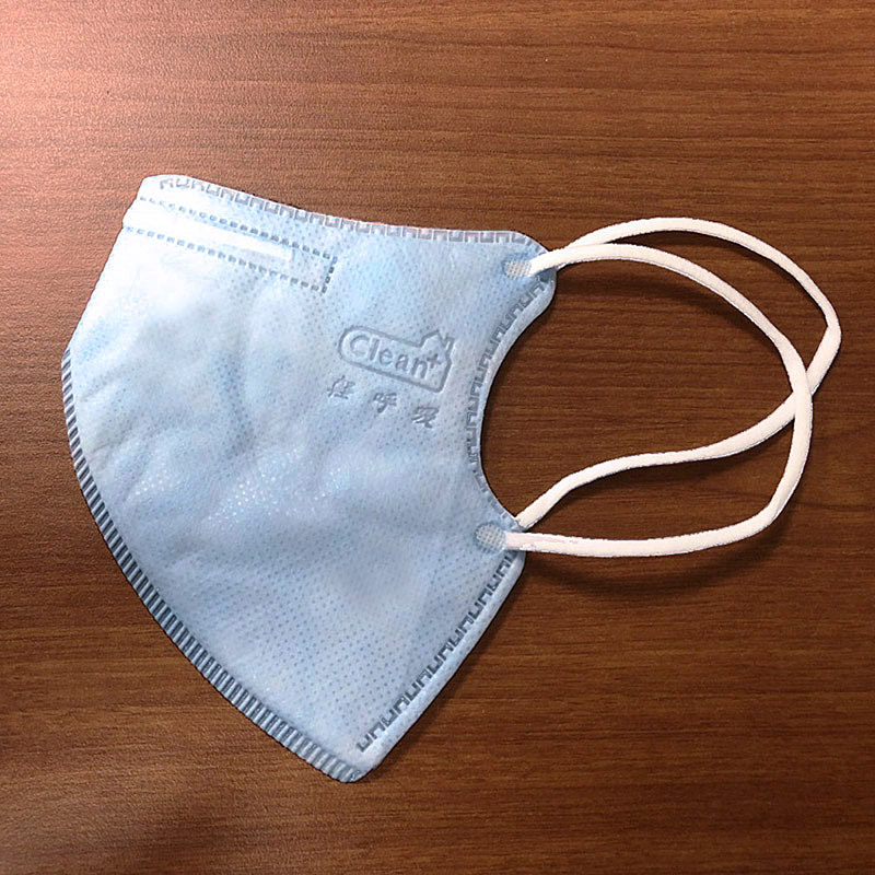 【轻呼吸】clean  3d奈米纤维防护口罩(成人适用)-粉蓝